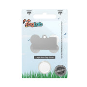 Large Bone - Silver (10pcs) BN38-SIL